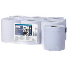 TORK Blue Wiping Paper Plus - 2-Ply - Pack of 6